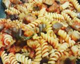 A picture of step 3 of Light Pasta alla Norma (No Frying).