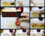 Foto langkah ke 3 dari resep Rose Apple Roll Tanpa Oven.