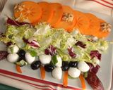 Foto del paso 3 de la receta Ensalada agridulce con cakis y mozzarella