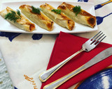 Foto del paso 4 de la receta: Obleas rellenas de queso fresco y salmón ahumado