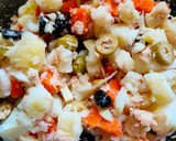 Foto del paso 3 de la receta: Bocaditos de ensaladilla rusa y pepino 🥒