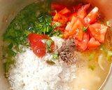 Foto langkah ke 4 dari resep Biber Dolmasi Rice Cooker (Nasi Kantong Paprika Khas Turki dengan Rice Cooker).