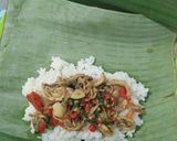 Foto langkah ke 2 dari resep Nasi Bakar ayam + pindang suwir.
