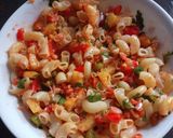A picture of step 2 of મેક્રોની ચાટ.(Macaroni Chaat Recipe in Gujarati).