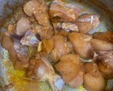 A picture of step 8 of Butter Chicken.
