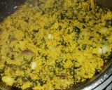 A picture of step 2 of Dambun couscous.