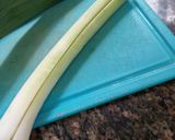 Foto del paso 1 de la receta: Puerros rellenos: sin gluten, vegan, 2 ingredientes