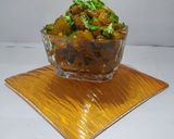A picture of step 4 of Tarbuj ke chilke ki sabji watermelon rind.