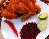 عکس مرحله 1 از دستور مرغ شکم پر (در سرخکن رژیمی)