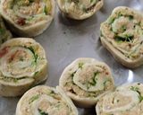 A picture of step 5 of Shami fried roll bites.