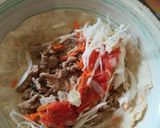 Foto del paso 3 de la receta: Wrap de carne a mi manera