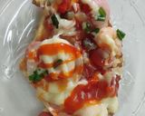 Hình bước làm 3 của món Pizza keto