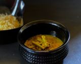 A picture of step 7 of Sajne Data Moong Dal e / Drumsticks in Moong Dal.