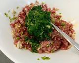 Foto del paso 5 de la receta: Hamburguesa de magro y acelgas
