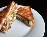 A picture of step 7 of Korean Street sandwich.