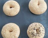 A picture of step 4 of Soft Sourdough Bagels.