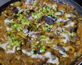 Foto del paso 11 de la receta: Berenjenas🍆champiñones🍄y cebollas🧅entomatadas🍅🌶️🍛🍱🍲🍚