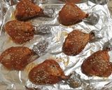 Csirke lollipop fűszeres sült burgonyával recept fázis 4 fotója
