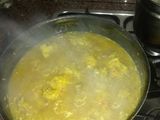 Arroz con pollo al azafrán