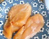 Hình bước làm 1 của món Soup ức gà