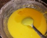 A picture of step 5 of Ghee Mysore Pak.