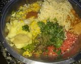 A picture of step 4 of Vegetable noodles cutlets.