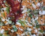 A picture of step 4 of Veg Chinese bread balls.