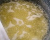 A picture of step 4 of Ghee methakoot rice.