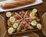 Foto del paso 11 de la receta: Fritada con Espárragos, Longaniza y Huevo Duro