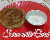 A picture of step 10 of Punjabi Chini ka Parantha.