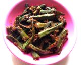झटपट भेंडी मसाला (Bhindi Masala Recipe In Marathi) रेसिपी स्टेप 6 फोटो