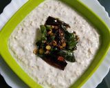 A picture of step 3 of Dahi Oats.