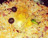 صورة لخطوة 4 من وصفة 🖤 رز بعدس 🍛