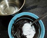 Foto langkah ke 1 dari resep Puding Coklat Lumer (lembut tanpa telur).