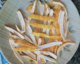 A picture of step 3 of Candied orange peel.