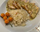 A picture of step 4 of Lemon Garlic Butter Sauce.