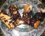 Foto langkah ke 6 dari resep Puding roti tawar pisang.
