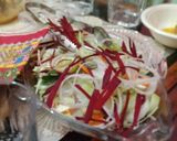 A picture of step 1 of Fresh julienned salad🥗.