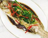 Foto langkah ke 4 dari resep Tim ikan kerapu ala Hongkong.