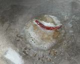 A picture of step 2 of Dal Chawal.