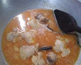 Foto langkah ke 4 dari resep Ayam + kacang panjang masak santan.