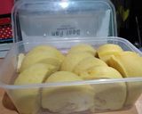 Foto langkah ke 8 dari resep Bolu kukus Lemon Biscuit.