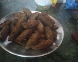 A picture of step 5 of Mutton Seekh kebab in pan.