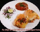 A picture of step 9 of Pav bhaji.