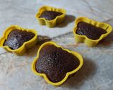 Une image de l'étape 5 de Mini cakes au chocolat papillon 🦋.