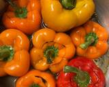 Nasi Bungkus Paprika ala Turki/Biber Dolmas/Stuffed Bell Pepper langkah memasak 6 foto