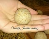 A picture of step 4 of Kibbeh in Sour Broth and Fried Potato Kibbeh.