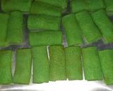 Foto langkah ke 6 dari resep Dadar Gulung Isi Kelapa/Unti tanpa telur.