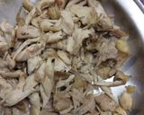 A picture of step 1 of Chicken veggies roll.