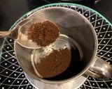 A picture of step 4 of Vietnamese Dripping coffee.
